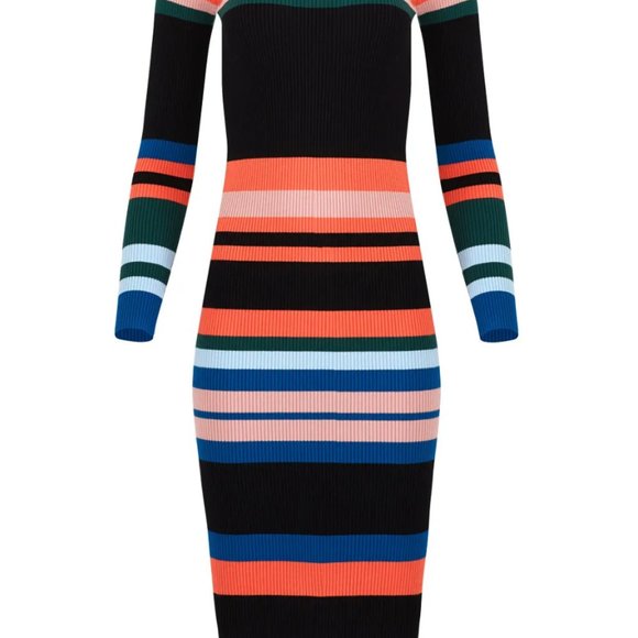 StyleKeepers Striped Sweater Dress , M , EUC - Picture 5 of 6